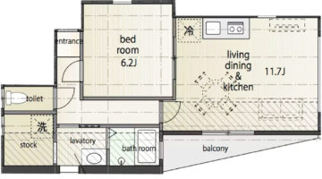 Room layout 301